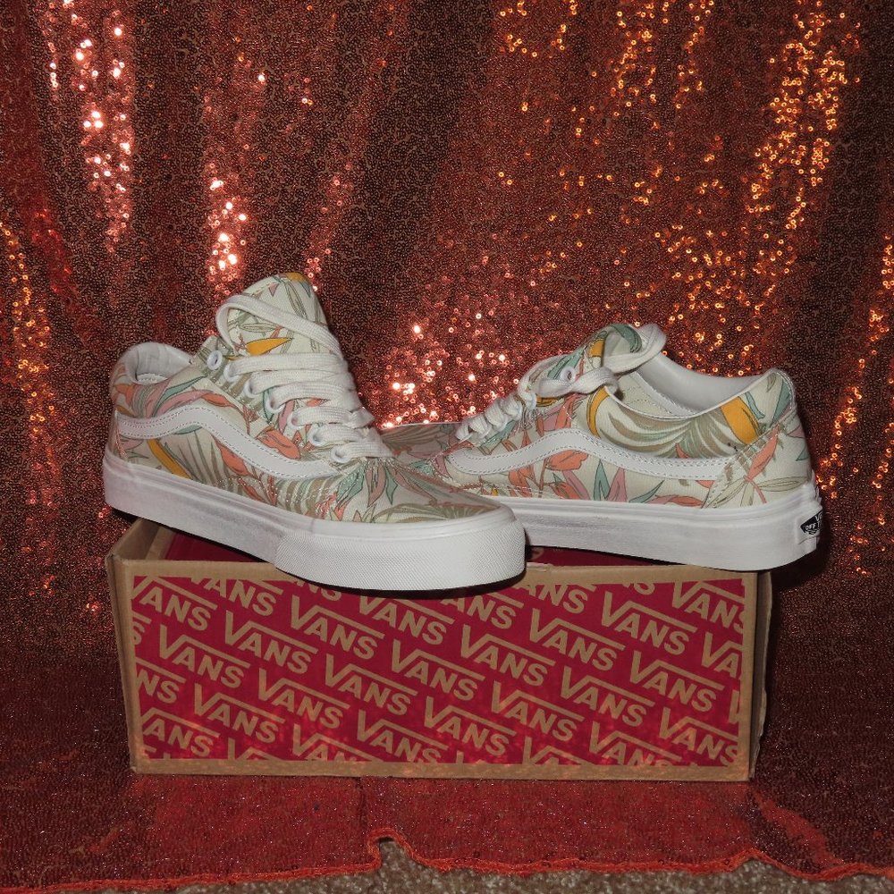 VANS Old Skool CALI Floral Sneakers